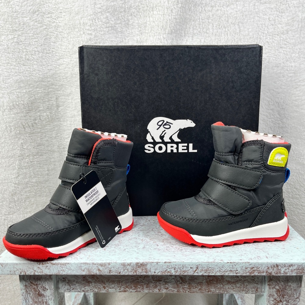 NIB Sorel Toddler Whitney II Strap‎ Waterproof Insulated Winter Boots Size 6